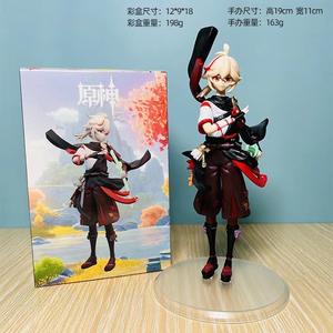 2024 nouveau 8 Styles Genshin <span class=keywords><strong>Kaedehara</strong></span> <span class=keywords><strong>Kazuha</strong></span> Ayaka Zhongli Yae Miko Collection Figurine modèle poupée PVC Anime Figure Statues jouets - Product Image 3