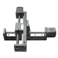 UMOT Mini 24V CNC Riel Lineal de 2 Ejes Mesa XY Sistema de Posicionamiento Lineal Motorizado Brazo Robótico Industrial para Dispensador Robótico