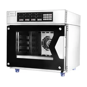 60L 4 layers hot selling convection oven 3.5 KW electric commercial deck pizza oven for bakery