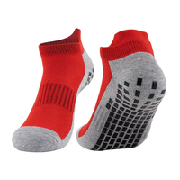 Chaussettes de sport antidérapantes respirantes unisexes de haute qualité pour le football, en coton doux, avec motif personnalisé