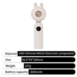 New Arrival Lead the Industry China Wholesale Cute Handheld <b>Mini</b> Cooler Fan for Makeup Outdoor - Product Image 6