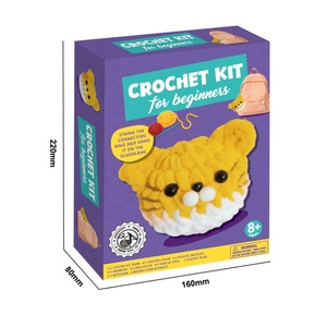 Wholesale Animal Shape <b>Crochet</b> Set DIY Craft Knitting <b>Crochet</b> <b>Kits</b> for Adults - Product Image 2