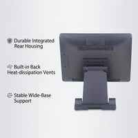 Caisse enregistreuse tactile pliable GSAN Factory Wholesale avec écran de 15 pouces, système de point de vente pour restaurant