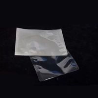 Emballage alimentaire, surface en plastique transparente, lisse, pochette de conservation alimentaire personnalisée, pré-coupée, fermeture à 3 côtés, sac sous vide en Mylar pour la viande
