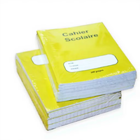 Cahier d'Exercices Piqûre à Cheval de Haute Qualité, Papier Écologique, Impression Claire pour Études Quotidiennes et Fournitures Scolaires