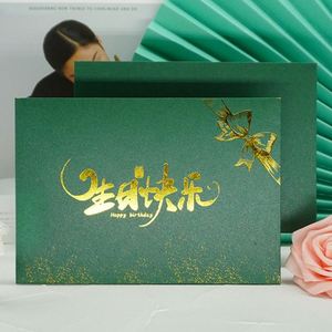 Black Fashion Design Vintage Translucent Kraft Parchment Paper Seed Padded Packing Envelope A4 for <b>Flower</b> <b>Box</b> - Product Image 5