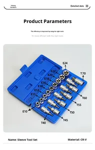 Công cụ cờ lê ổ cắm Hex với tuốc nơ ví<span class=keywords><strong>t</strong></span> nguồn điện tay loại bit <span class=keywords><strong>T</strong></span>-<span class=keywords><strong>Type</strong></span> tuốc nơ ví<span class=keywords><strong>t</strong></span> loại hình ngôi sao tuốc nơ ví<span class=keywords><strong>t</strong></span> hình hoa - Product Image 6