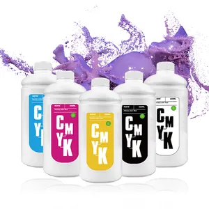 Высококачественная цветная печать Dtf CMYK Ink 1000 мл для сумок футболка ткань текстильные плюшевые игрушки