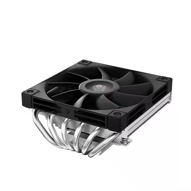 New DeepCool AN600 Low-Profile CPU Cooler Fan with Ball Bearing and Colorful LED for Gaming Computers