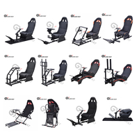 Cockpit de simulateur de course, compatibilité universelle pour volant Logitech Moza Thrustmaster pour jeux de simulation de course GT F1