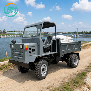 Camion benne automatique haute performance pour charges lourdes, neuf, 4 roues motrices, mini-transporteur 4x4 puissant, moteur 18HP/22HP/25HP - Product Image 5