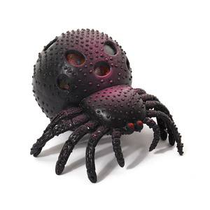 Balles anti-stress en maille d'araignée pour enfants, jouet anti-stress, squishies en bleu, vert, violet, unisexe, de 5 à 7 ans - Product Image 5