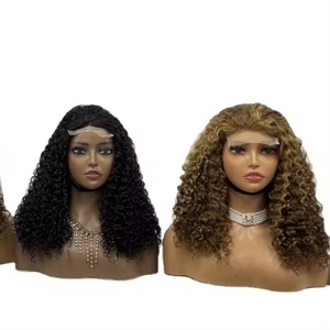 Factory Price 100% Short Water Wave Bob <b>Wig</b> Brazilian Natural Wave Virgin PrePlucked Glueless <b>Wig</b> 4x4 <b>Human</b> Hair <b>Wig</b> - Product Image 1