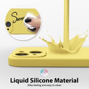<span class=keywords><strong>Funda</strong></span> Protectora <span class=keywords><strong>de</strong></span> Silicona Líquida Premium Amarilla para <span class=keywords><strong>iPhone</strong></span> <span class=keywords><strong>14</strong></span> <span class=keywords><strong>Pro</strong></span> <span class=keywords><strong>Max</strong></span>, <span class=keywords><strong>con</strong></span> Forro <span class=keywords><strong>de</strong></span> Microfibra Suave y Protección Anti-Rayones para la Cámara - Product Image 3