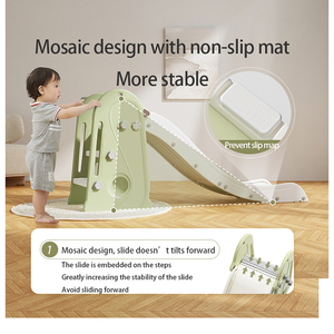 Árbol de <span class=keywords><strong>juguete</strong></span> de plástico para niños, tobogán con temática de pingüino para interior, nuevo diseño, 2022 - Product Image 4