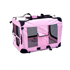 Factory Directly Supply Multifunctional Stainless Steel Frame 5 Door Portable Folding Pet Dog Soft <b>Crate</b> - Product Image 1