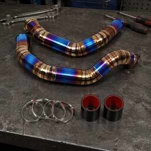 Kit de tuyaux de suralimentation Performance OE 11617846246 11617846245 Pièces automobiles Tuyau de suralimentation en titane pour anciens modèles BMW S55 M2C M3 M4 48V - Product Image 3