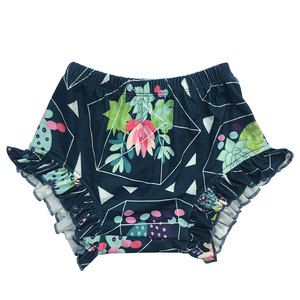 Pare-soleil pour bébé en bas âge, fleuri, pour filles, culotte à volants, collection été - Product Image 2