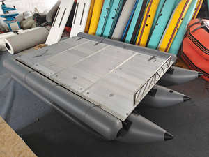 Barco de <span class=keywords><strong>pesca</strong></span> inflable Beileji de 15 pies, gran oferta, barco flotante neumático de tres inflables - Product Image 3