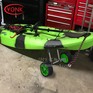 Yonk Aluminium Zit Op De Bovenste Kajakkar Breedte Verstelbare Kajak Trolley Trailer Dolly - Product Image 5