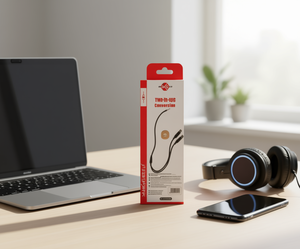 Cavo adattatore audio ESSAGER da 3,5 mm a doppia presa da 3,5 mm per l'utilizzo con cuffie e microfono - Product Image 2