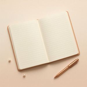 Cute Lace Bow A5 Notebook With Pearl Decor and Gold Foil Sweet Pink <b>Journal</b> for Girls and Gifts - Product Image 5