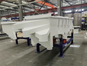 बड़े कण सीव रैखिक कंपन स्क्रीन बटन सिफ्टर कंपन छंटाई कार्बन स्टील तीन परतों को अलग करता है - Product Image 4