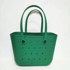 Custom Vrouwen Eva Strandtas Waterdichte Duurzame Mode Sac Croc Handtas Draagtas Siliconen Groothandel Hoge Capaciteit Stijlvolle Draagtas - Product Image 5