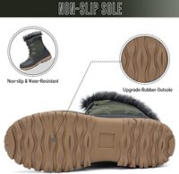 Bottes de neige en peluche pour femme, chaussures chaudes, disponible en trois couleurs, collection hiver