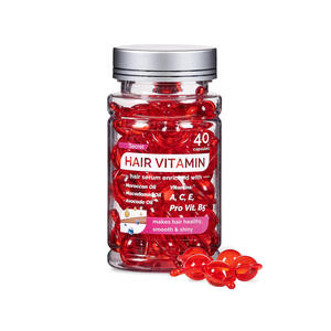 Capsule de sérum brillante nourrissante et lisse à faible quantité minimale de commande Vitamine <span class=keywords><strong>E</strong></span> Hydrater Capsule d'essence de soin des cheveux doux - Product Image 3