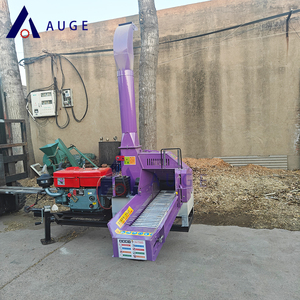 Máy cắt thức ăn gia súc chạy bằng dầu diesel chất lượng cao, máy băm cỏ khô công suất lớn, máy nghiền rơm rạ dùng cho trang trại sữa - Product Image 2