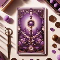 Carte personnalisée Tarots Imprimir Cartas Del Tarot Cartes d'affirmation Oracle licorne russe Boîte d'impression personnalisée