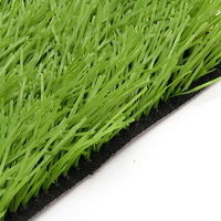 Gazon artificiel vert vif en rouleau, tapis de pelouse en PE, hauteur de 50 mm, pour terrain de football, cour arrière, salle de sport intérieure