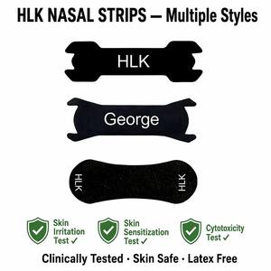 Tiras Nasales Negras para Respirar Mejor, Extra Fuertes, Anti Ronquidos, Personalizables, para Desbloquear las Vías Respiratorias - Product Image 5