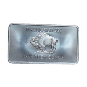 Metallhandwerk 1 Unze 999 Fein-Niob Buffalo Barren C97 - Product Image 3