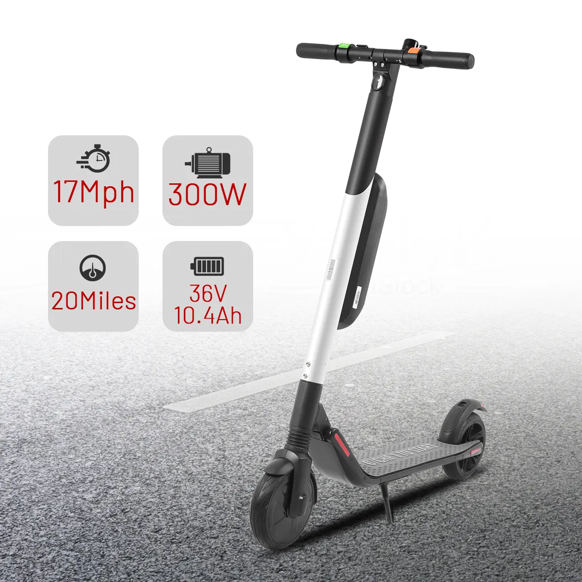 Cina scooter elettrico all'ingrosso mobilità bambini scooter 8 pollici pneumatico 2 ruote per motore mozzo adulto ES2 ES4 kick scooter