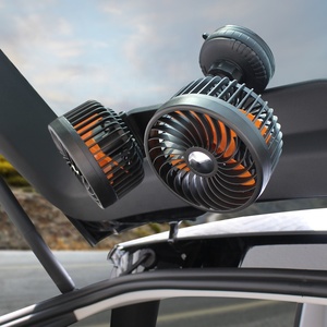 Accesorios Electrónicos para Automóviles USB, Ventilador Oscilante de 12V 24V para Camiones con Ventosa para Parabrisas y Tablero, Ventiladores de 5.5 Pulgadas para Automóviles - Product Image 6