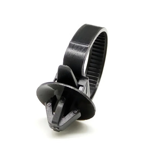 Nylon Cable Ties Q26 Self Locking <b>Black</b> Pin Type Wire <b>Harness</b> Clips - Product Image 4