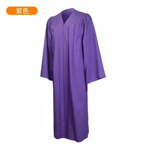 Robes de graduation de style européen et américain transfrontalier, robes individuelles avec chapeaux et écharpes, vente en gros directe d'usine - Product Image 2