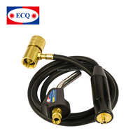 Harga Pabrik Obor Karbon Dioksida HT-1S Pengapian Elektrik Berlapis Tembaga 54V Pembakar Gas untuk Penyolderan, Pengerasan, BBQ, Pengelasan
