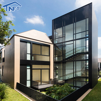 Ventana Fija Moderna Insonorizada Personalizada NF con Aleación de Aluminio 6063-T5 para Sala de Estar y Villa