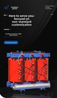 Transformador de Distribución Trifásico de 50Hz, Resistente al Fuego, Tipo Seco, Núcleo Toroidal, para Línea de Producción Industrial, Diseñado para Durar