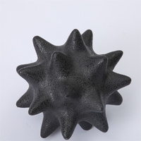 Ornement de mer en forme d'urin noir et blanc, accessoire de décoration nordique, ornement en céramique, pour la maison