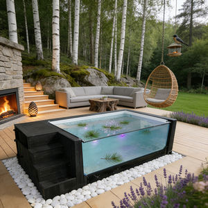 Piscine portable pour adultes avec revêtement en PVC et structure en acier pour une installation facile - Product Image 5