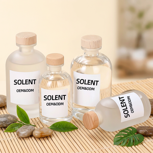 Bouteille de liqueur en verre givré personnalisée avec bouchon Vodka Whisky <span class=keywords><strong>Gin</strong></span> Rhum Tequila Emballage de boissons 100ml 250ml 375ml 500ml - Product Image 1