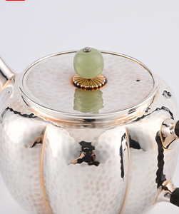 Exquisitely Packaged China Traditional 150ml Classic Small Fancy Sterling Silver Tea Set Base Heat Resistant <b>Infuser</b> for Tea - Product Image 3