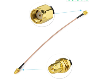 Nhà Máy Kết Nối RG178 RF <span class=keywords><strong>SMA</strong></span> Nam Để <span class=keywords><strong>RP</strong></span>-<span class=keywords><strong>SMA</strong></span> Nữ Jumper Cáp - Product Image 3