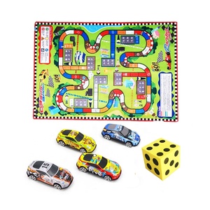 <span class=keywords><strong>Tapis</strong></span> de <span class=keywords><strong>jeu</strong></span> 2 en 1, pour enfants, avec 4 voitures en métal, livraison gratuite, nouvelle collection - Product Image 1