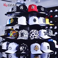 4UGEAR 도매 맞춤형 로고 야구 모자 트러커 캡 스냅백 모자 아빠 모자 5 패널 고라스 자수 OEM ODM 공급업체
