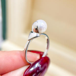 S925 <b>Silver</b> DIY <b>Pearl</b> Accessories 9082 Star Style Personalized Pendant Earring Set Empty Stand for Custom Jewelry <b>Necklaces</b> - Product Image 2